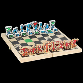 Keith Haring Chess Set Large Box Decorated Wood Vilac 9229