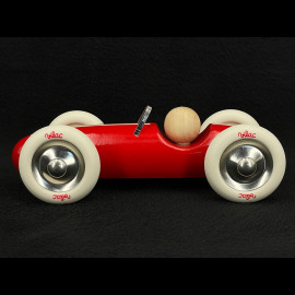 Vintage Wooden Race Car Grand Prix Red 2341R