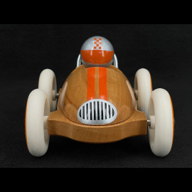 Vintage Wooden Race Car Roadster 2332Y