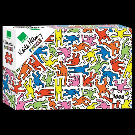 Keith Haring Jigsaw Puzzle 1000 pieces 70 x 50 cm Vilac 9225