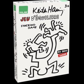 Balancierspiel Keith Haring 11 Teile Holz Vilac 9217