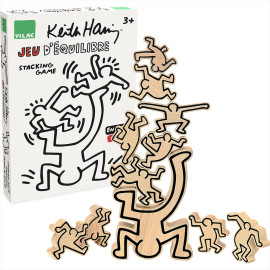 Balance game Keith Haring 11 pieces Wood Vilac 9217