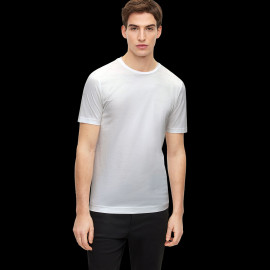 Porsche x BOSS T-shirt Slim Fit Merzeriesierter Baumwolle Weiß BOSS 50486222_100 - Herren