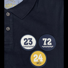 100 Years 24h Le Mans Polo-shirt 1923 - 2023 Navy Blue LM231POM01-100 - Men