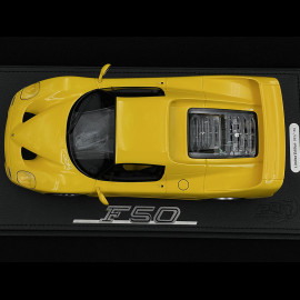 Ferrari F50 Coupé 1995 Yellow Giallo Modena 1/18 BBR Models P18189B