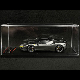 Ferrari SF90 Stradale Hybrid Pack Fiorano 2020 Metallic Silver 1/43 BBR Models BBRC228RA