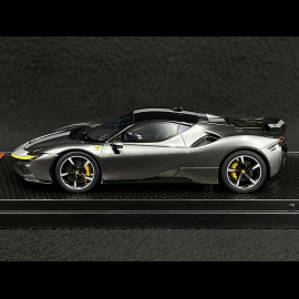 Ferrari SF90 Stradale Hybrid Pack Fiorano 2020 Metallic Silber 1/43 BBR Models BBRC228RA