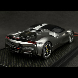 Ferrari SF90 Stradale Hybrid Pack Fiorano 2020 Metallic Silber 1/43 BBR Models BBRC228RA