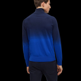 Porsche x BOSS Pullover Regular Fit Bio-Baumwolle Blau BOSS 50489070_433 - Herren