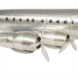 Flugzeug Lockheed Constellation 1945 mit Aluminiumsockel 1/15 AP458