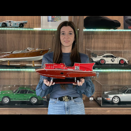 Hervorragendes Ferrari Arno XI 50 cm rot Modell im Maßstab 1/12 Handgefertigt