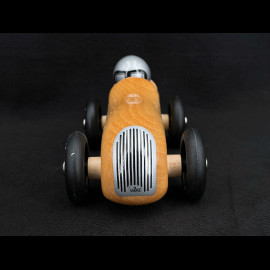 Vintage Wooden Race Car Vilac Trophy Natural Wood 2286S