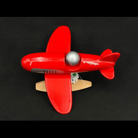 Vintage Wooden Seaplane Red 2329R