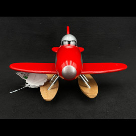 Vintage Wooden Seaplane Red 2329R