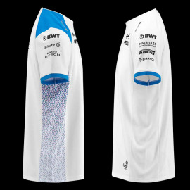 Alpine T-shirt F1 Team Ocon Gasly 2023 Kappa Weiß / Blau 311E2PW-A0A - Herren