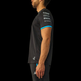 Alpine T-shirt F1 Team Ocon Gasly 2023 Kappa Schwarz / Blau 311E2PW-A12 - Herren