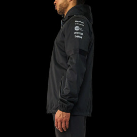 Alpine Kapuzenjacke F1 Team Ocon Gasly 2023 Kappa Softshell Hoodie Schwarz / Blau 331C58W-005 - Herren