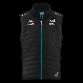 Alpine Sleeveless jacket F1 Team Ocon Gasly 2023 Kappa Quilted Black / Blue 341D2LW-005 - Men