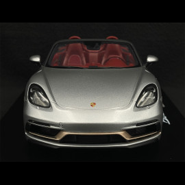 Porsche 718 Boxster Type 982 25 Years Edition GT Silver 1/18 Spark WAP0212020NB25