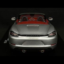 Porsche 718 Boxster Type 982 25 Years Edition GT Silver 1/18 Spark WAP0212020NB25