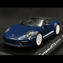 Porsche 911 Carrera GTS Cabriolet Type 992 2022 America Edition Azurblau 1/43 Spark WAP0201060PGTA