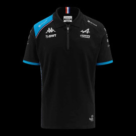 Alpine Polo F1 Team Ocon Gasly 2023 Kappa Black / Blue 361C2RW-A12 - Men