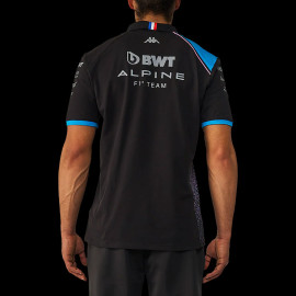 Alpine Polo F1 Team Ocon Gasly 2023 Kappa Schwarz / Blau 361C2RW-A12 - Herren