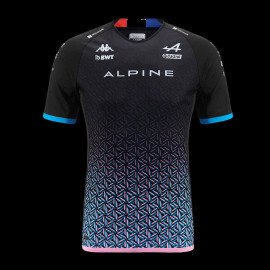 Alpine T-shirt F1 Team 2023 n°31 Ocon Kappa Black / Blue / Pink 371C6GW-A0B - Men