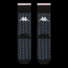 Alpine Socken F1 Team 2023 Ocon Gasly Kappa Schwarz / Blau / Rosa 381K87W-005 - Herren