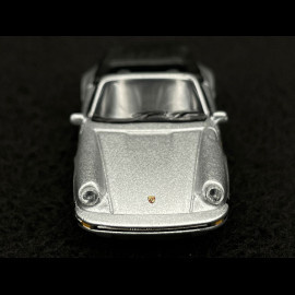 Porsche 911 Carrera 3.2 Cabriolet 1989 Silber 1/87 Schuco 452671000