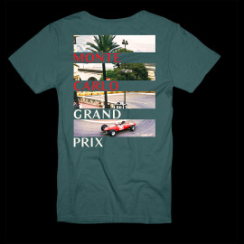 Grand Prix T-shirt Monte Carlo Grün Hero Seven - Herren