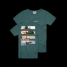 Grand Prix T-shirt Monte Carlo Green Hero Seven - Men