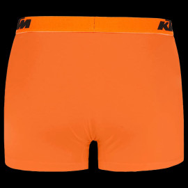 KTM X-Bow Boxershorts Freegun 2-stück Packung Dunkelgrau / Orange - Herren