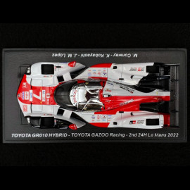 Toyota GR010 2nd 24h Le Mans 2022 N°7 1/43 Spark S8611