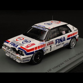 Lancia Delta HF Integrale 16V Sieger Rallye San Remo 1991 N°1 1/43 Spark S9008