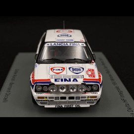 Lancia Delta HF Integrale 16V Winner Rallye San Remo 1991 N°1 1/43 Spark S9008