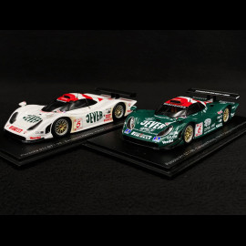 Set of 2 Porsche 911 GT1-98 Type 996 500km Oschersleben and 3rd 500km Silverstone 1998 1/43 Spark