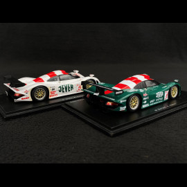 Set of 2 Porsche 911 GT1-98 Type 996 500km Oschersleben and 3rd 500km Silverstone 1998 1/43 Spark