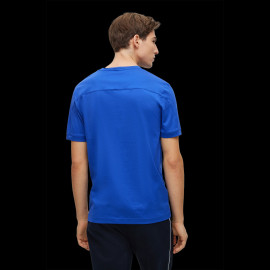 Porsche x BOSS T-shirt Regular Fit Mercerized Cotton Blue BOSS 50492425_433 - Men