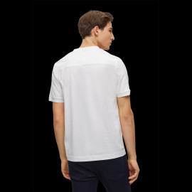 Porsche x BOSS T-shirt Regular Fit Mercerized Cotton White BOSS 50492425_100 - Men
