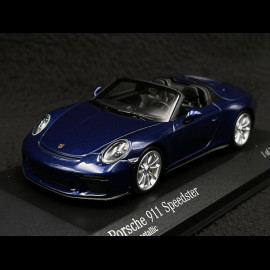 Porsche 911 Speedster Type 991 2019 Irisblau metallic 1/43 Minichamps 410061132