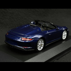 Porsche 911 Speedster Type 991 2019 Irisblau metallic 1/43 Minichamps 410061132