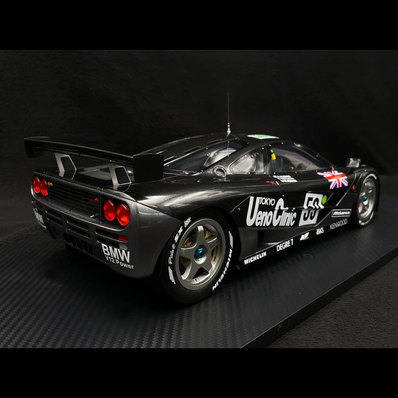 McLaren F1 GTR Le Mans 1995 Modellauto 1/43 - Mit Vitrine Und Sockel Spark