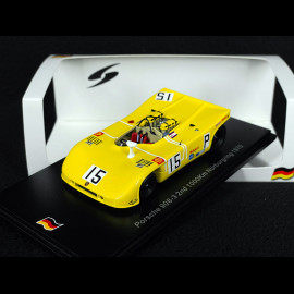 Porsche 908/3 n° 15 2nd 1000km Nürburgring 1970 Porsche Salzburg 1/43 Spark SG828