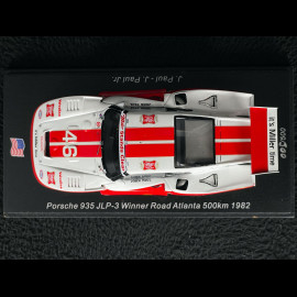 Porsche 935 JLP-3 n° 46 Winner Road Atlanta 1982 JLP Racing 1/43 Spark US241