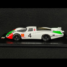 Porsche 908 LH Nr 4 Sieger 1000km Monza 1969 Porsche Salzburg 1/43 Spark SI018