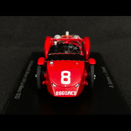 Alfa Romeo 8C 2300LM n° 8 Winner 24h Le Mans 1932 Raymond Sommer 1/43 Spark 43LM32