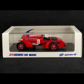 Alfa Romeo 8C 2300LM n° 8 Winner 24h Le Mans 1932 Raymond Sommer 1/43 Spark 43LM32