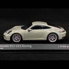 Porsche 911 GT3 Touring Type 992 2021 Chalk Grey 1/43 Minichamps 410069600