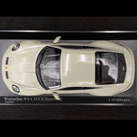 Porsche 911 GT3 Touring Type 992 2021 Chalk Grey 1/43 Minichamps 410069600